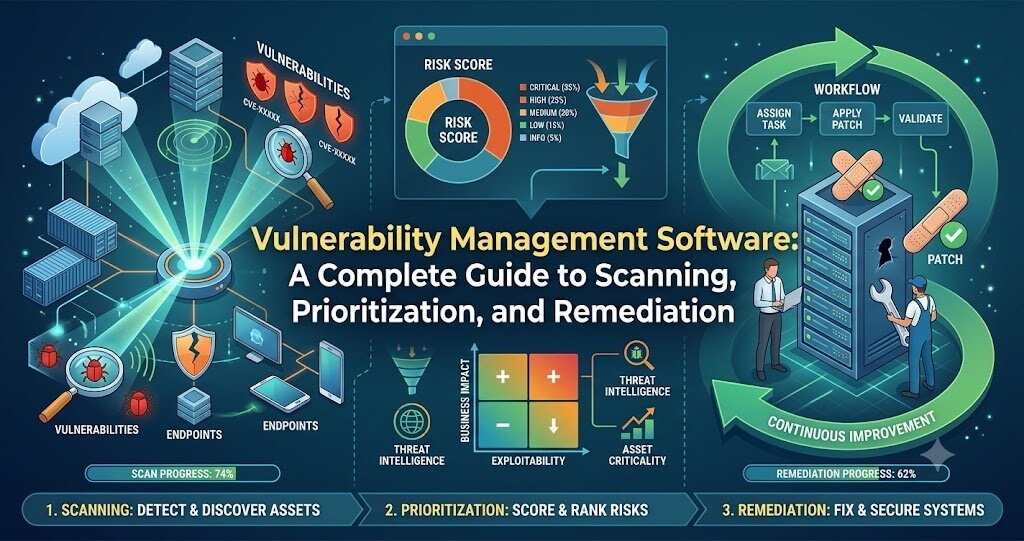 Vulnerability Management Software A Complete Guide to Scanning, Prioritization, and Remediation